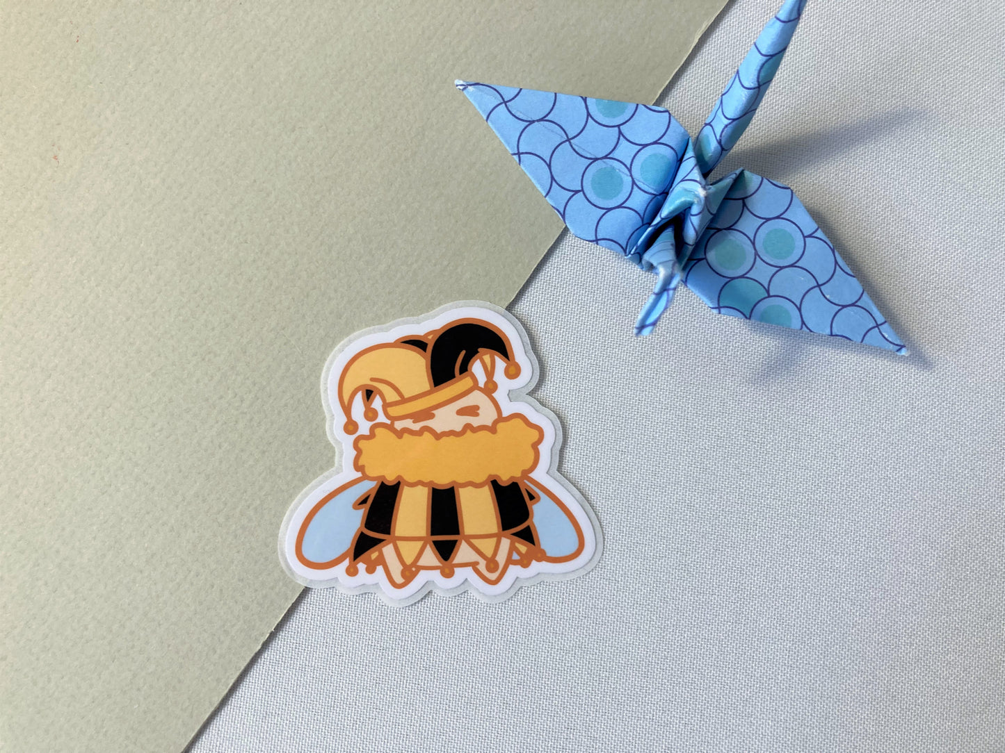 Jester Bee Stickers
