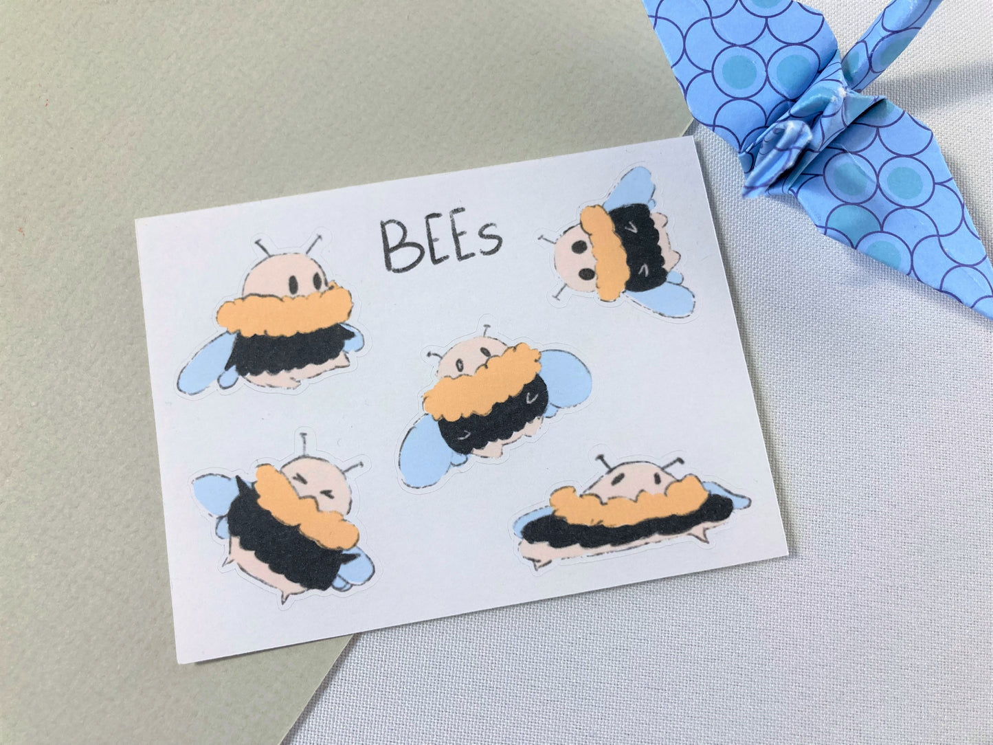 Bees Sticker Sheet