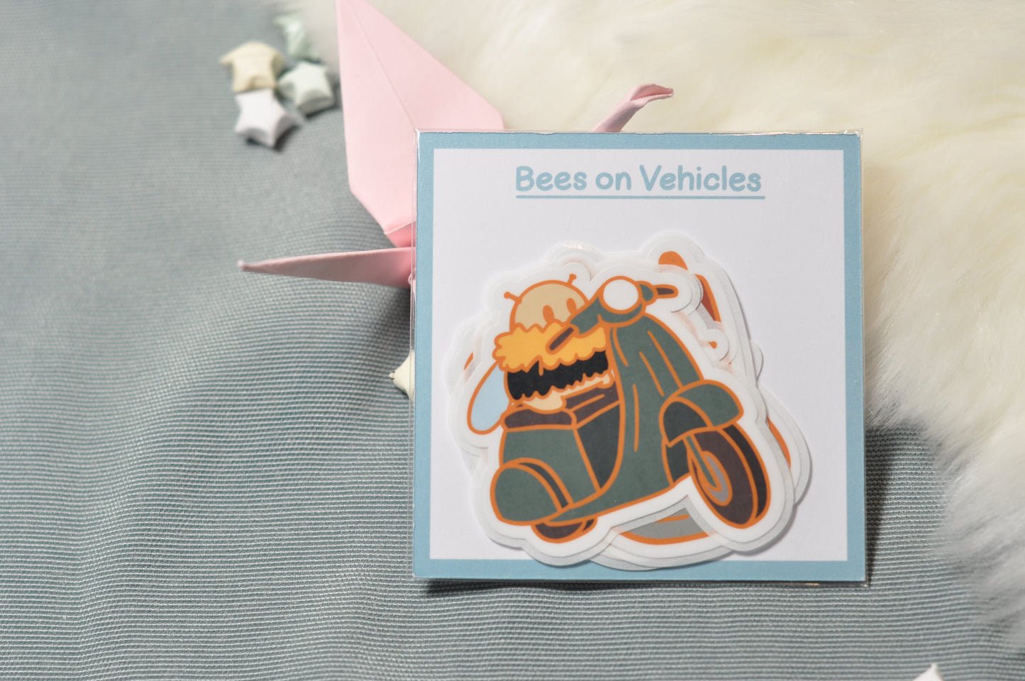 Vehicle Bees Sticker Pack